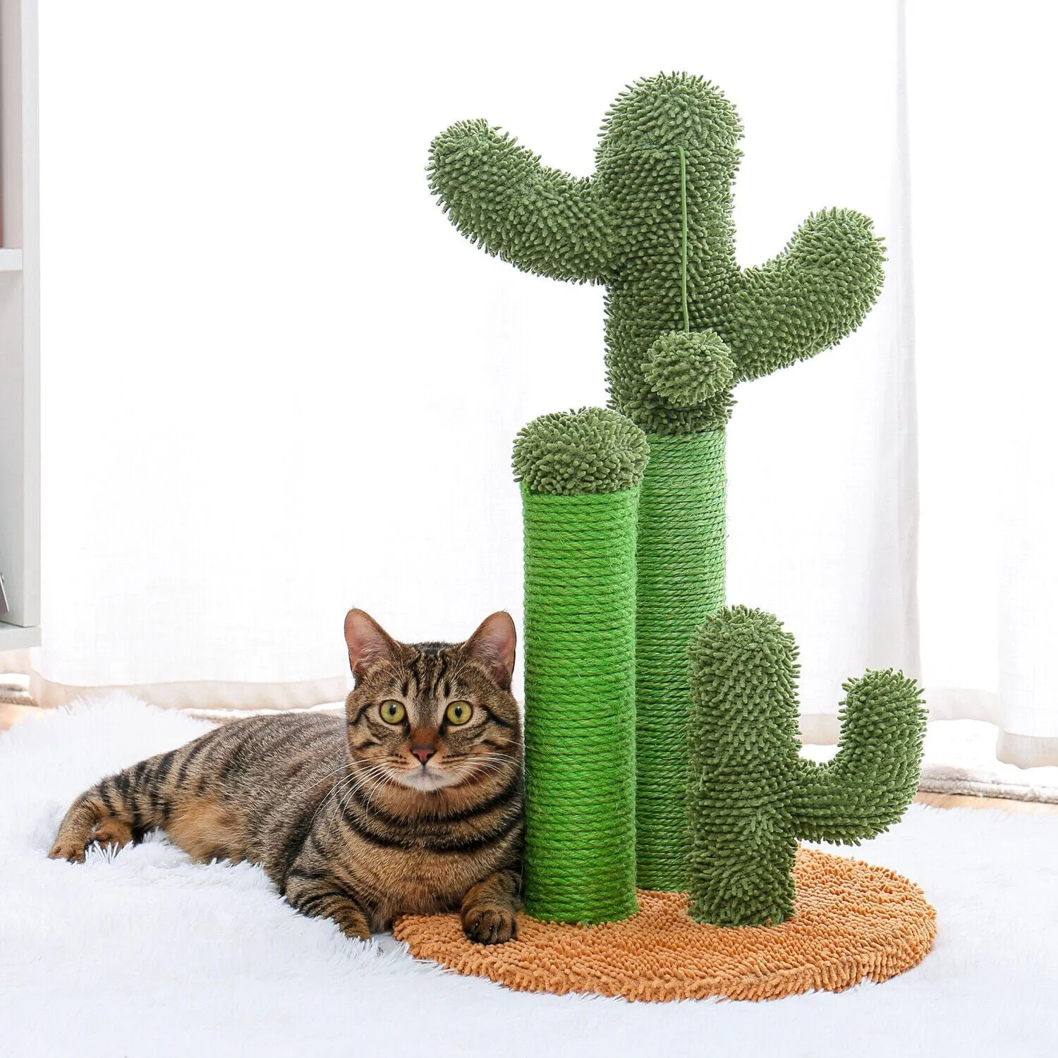 27" Cactus Cat Scratching Post / Tree / Pole
