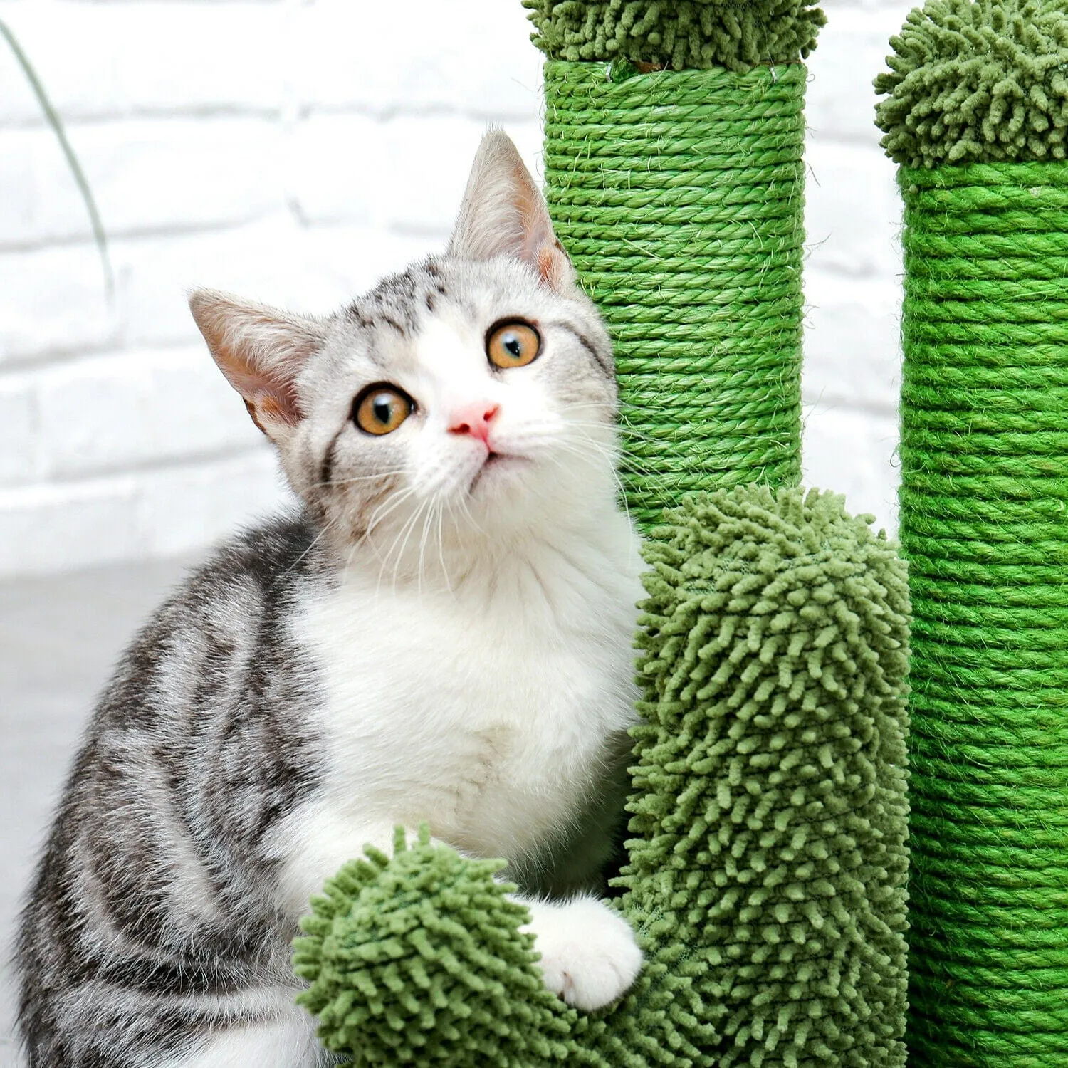 27" Cactus Cat Scratching Post / Tree / Pole