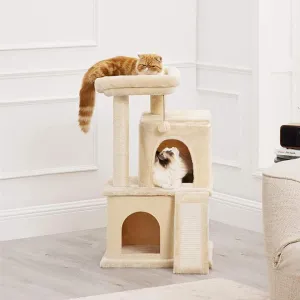 33.9" Cat Scratching Post / Tree / Pole - Beige