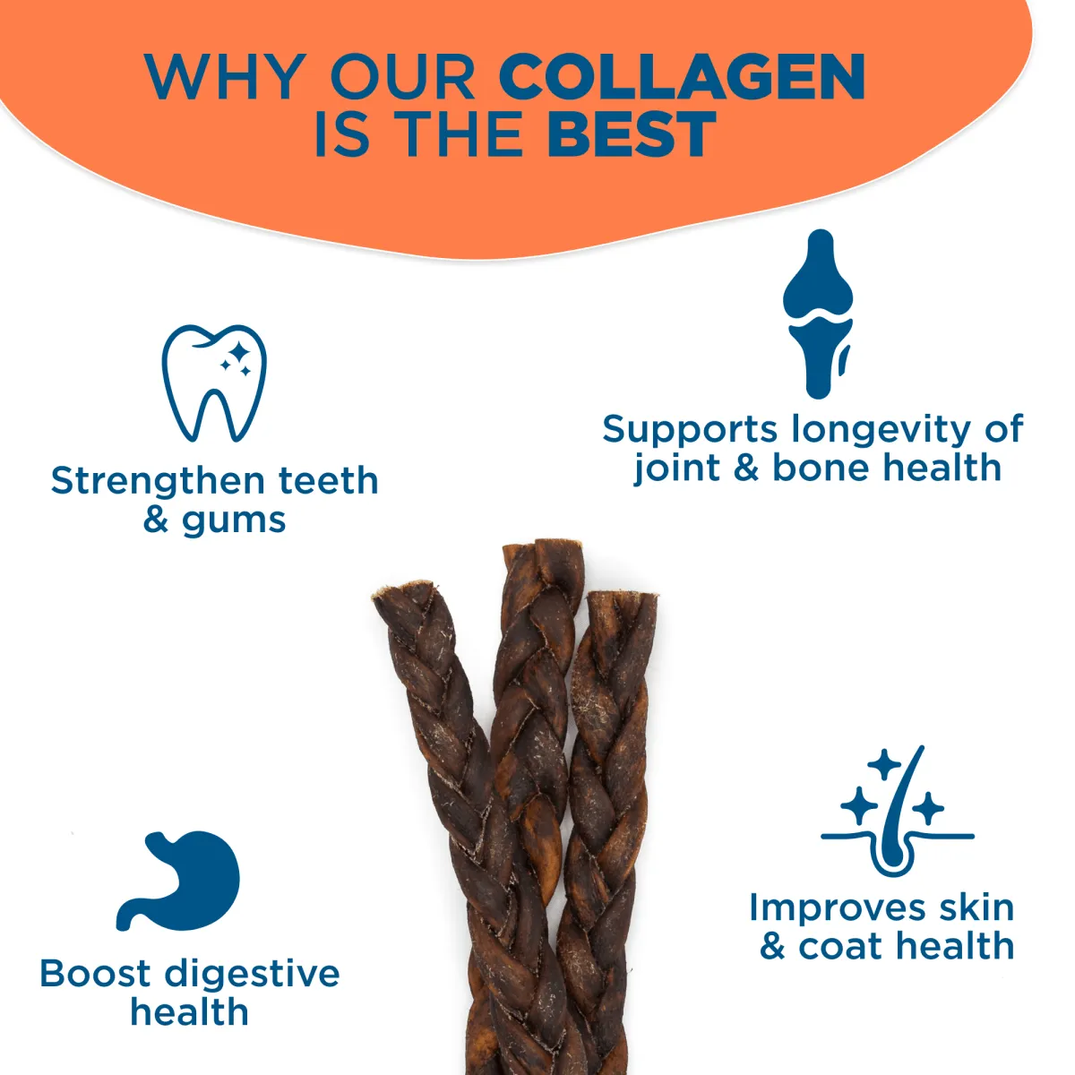 5-Inch Braided Collagen