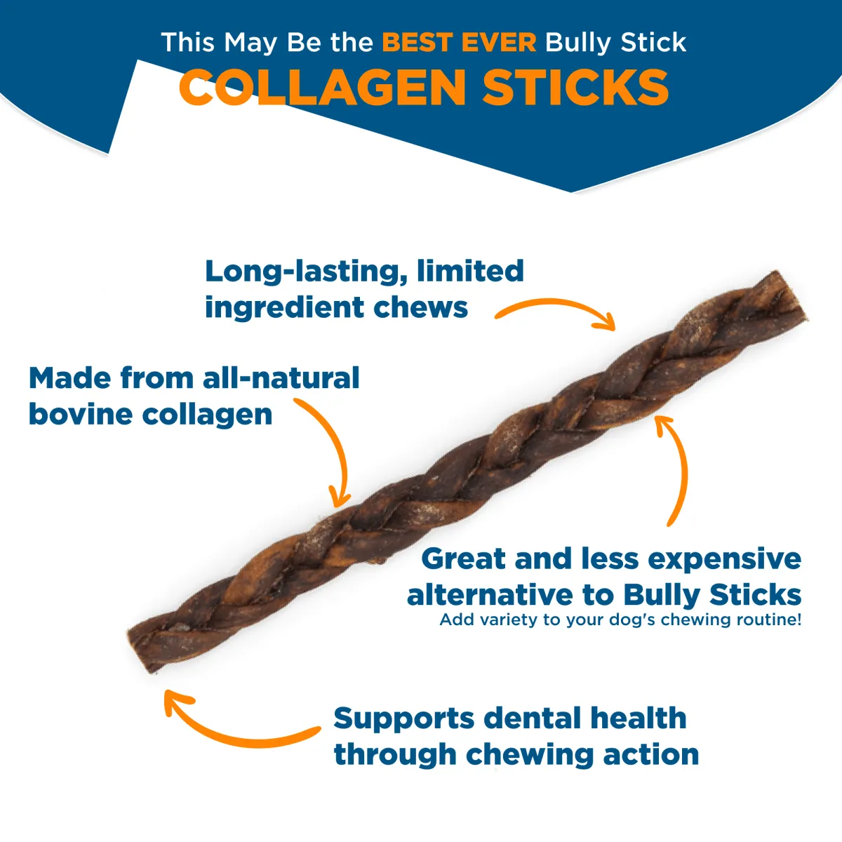 5-Inch Braided Collagen