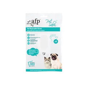AFP Pet Disposable Gloves 6-Pack