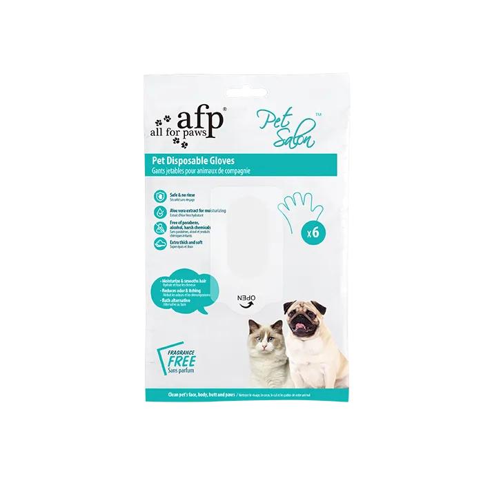 AFP Pet Disposable Gloves 6-Pack