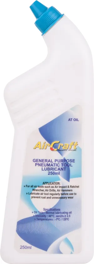 Aircraft General Purpose Pneumatic Tool Lubricant 250Ml
