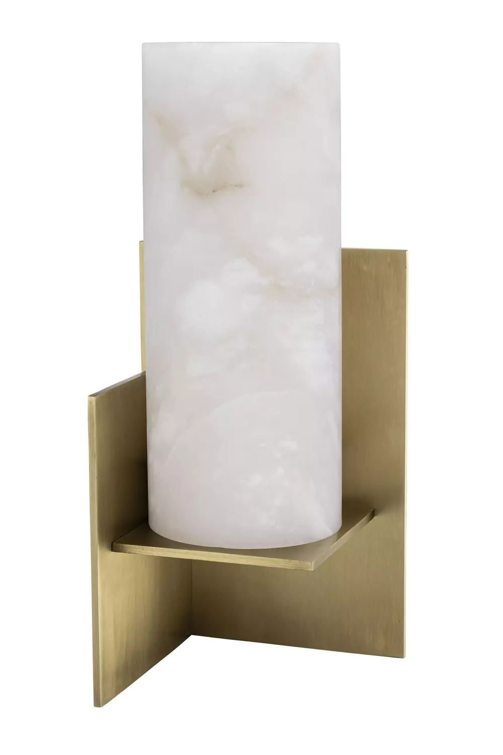 Antique Brass Alabaster Table Lamp | Eichholtz Frisco