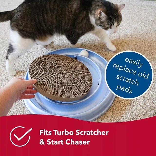 Bergan Turbo Scratcher Replacement Pads 2-Pack 60105