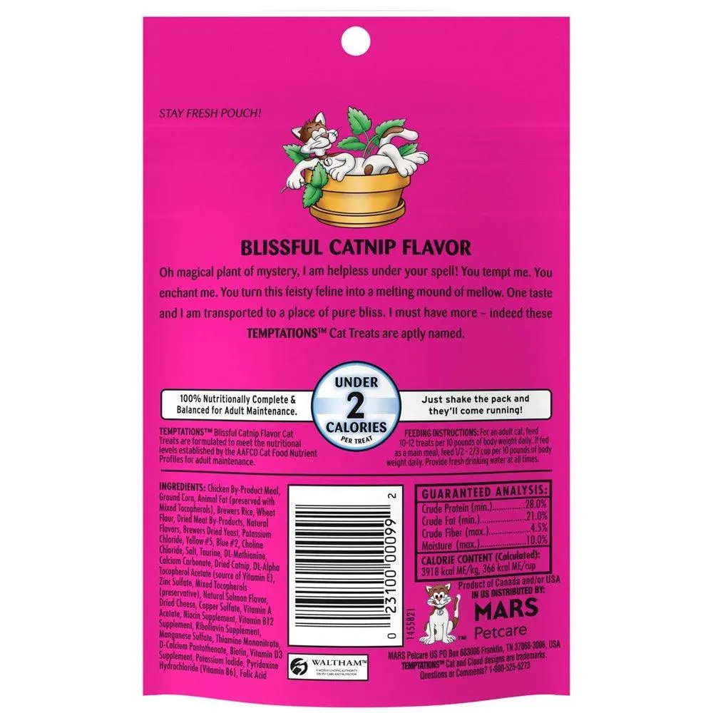 Blissful Catnip Flavor Treats 3 Oz