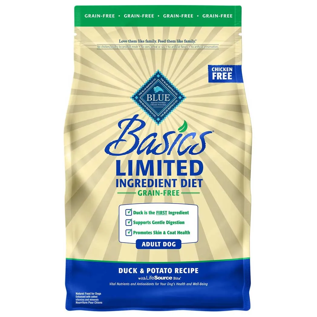 Blue Buffalo Basics Grain Free Duck Dry Dog Food