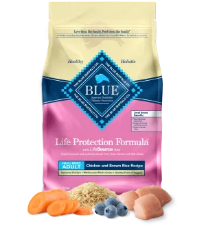 Blue Buffalo Life Protection Chicken & Brown Rice Recipe Small Breed Adult Dry Dog Food