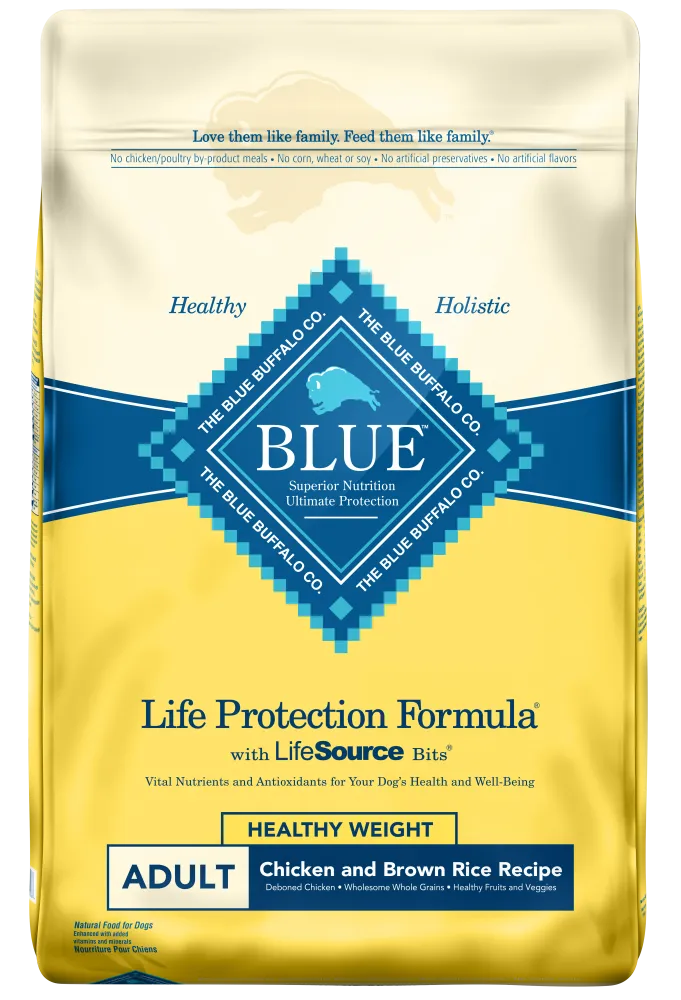 Blue Buffalo Life Protection Healthy Weight Chicken & Brown Rice Recipe Adult Dry Dog Food