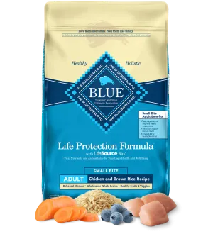 Blue Buffalo Life Protection Small Bites Chicken & Brown Rice Recipe Adult Dry Dog Food