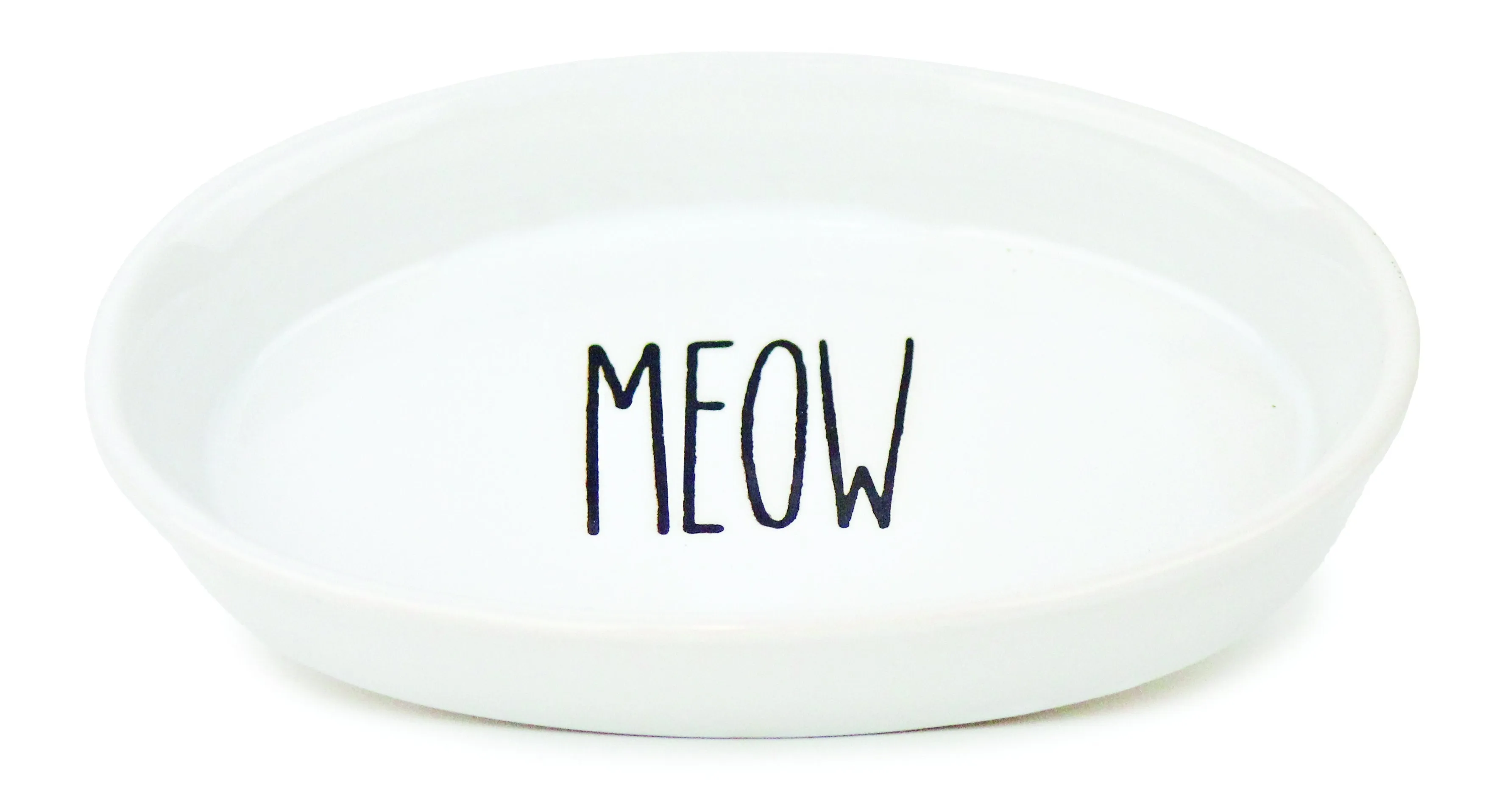 Cattitude Dish Ceramic Meow