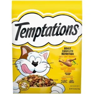 Chicken Flavored Adult Dry Cat Food 13.5lb Bag