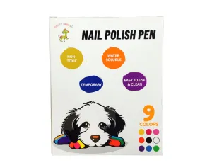 Crazy Liberty Pet Nail Polish Pen Set (9 colors)