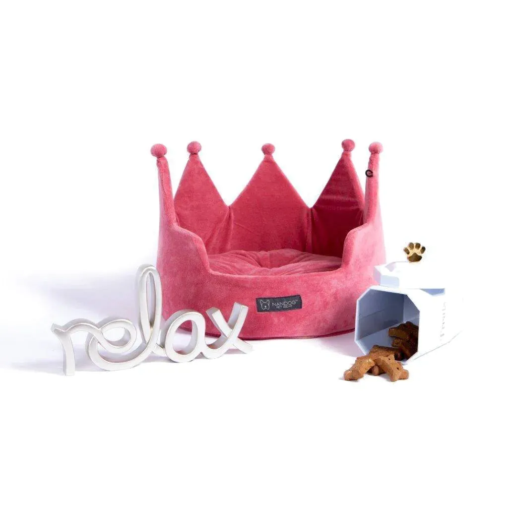 CROWN BED (PINK)
