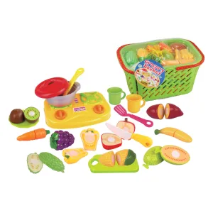 Cut & Play Grocery Basket
