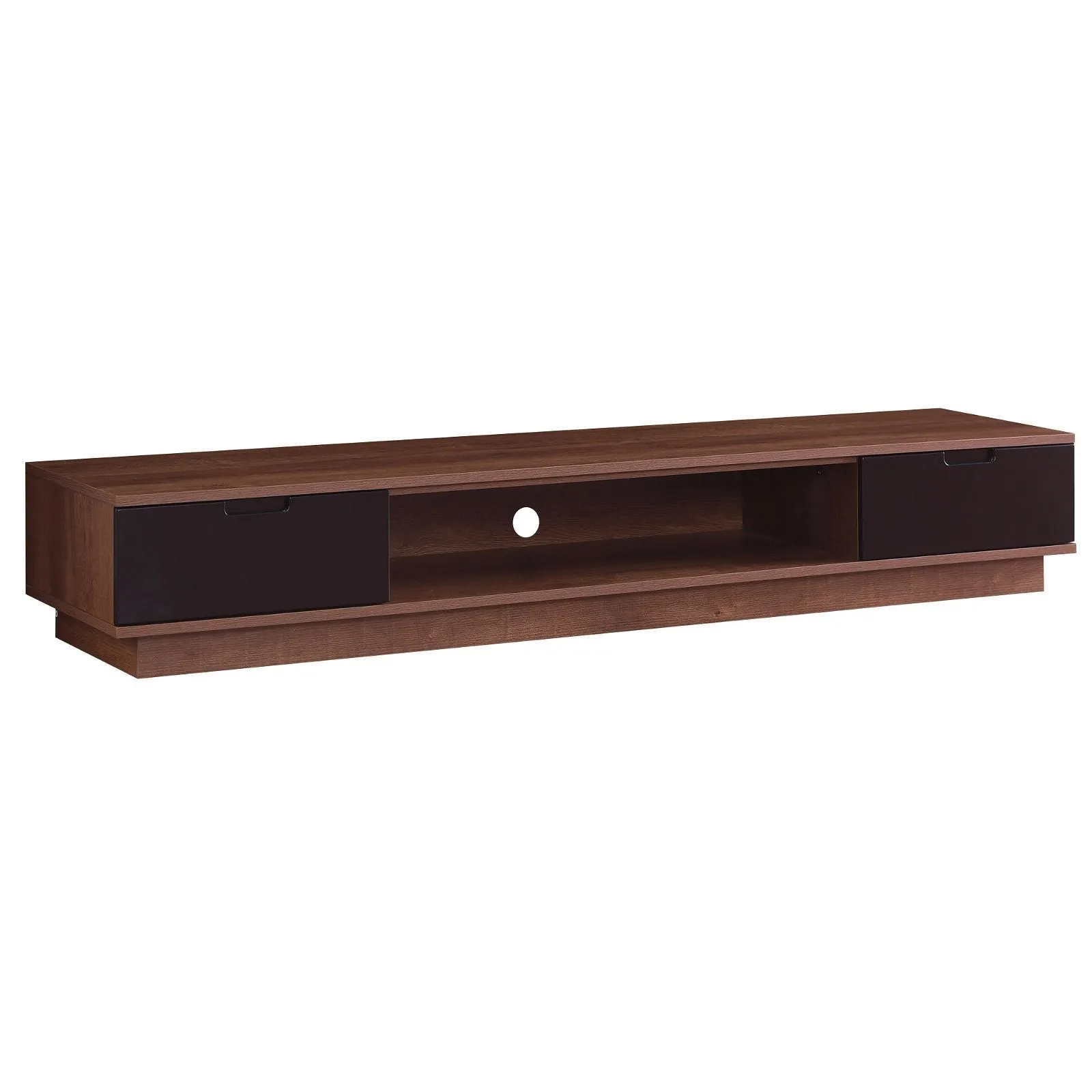 DELUX 200cm, Low Line, TV Unit, Dark Oak by Tauris™