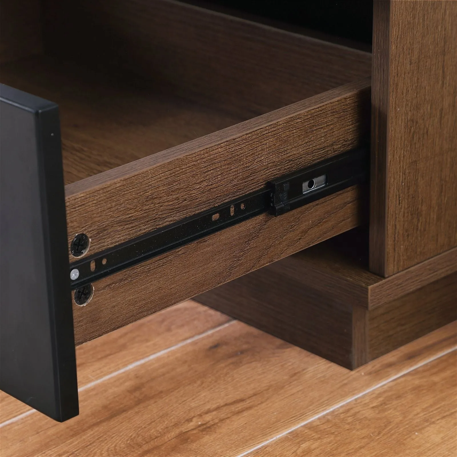 DELUX 200cm, Low Line, TV Unit, Dark Oak by Tauris™