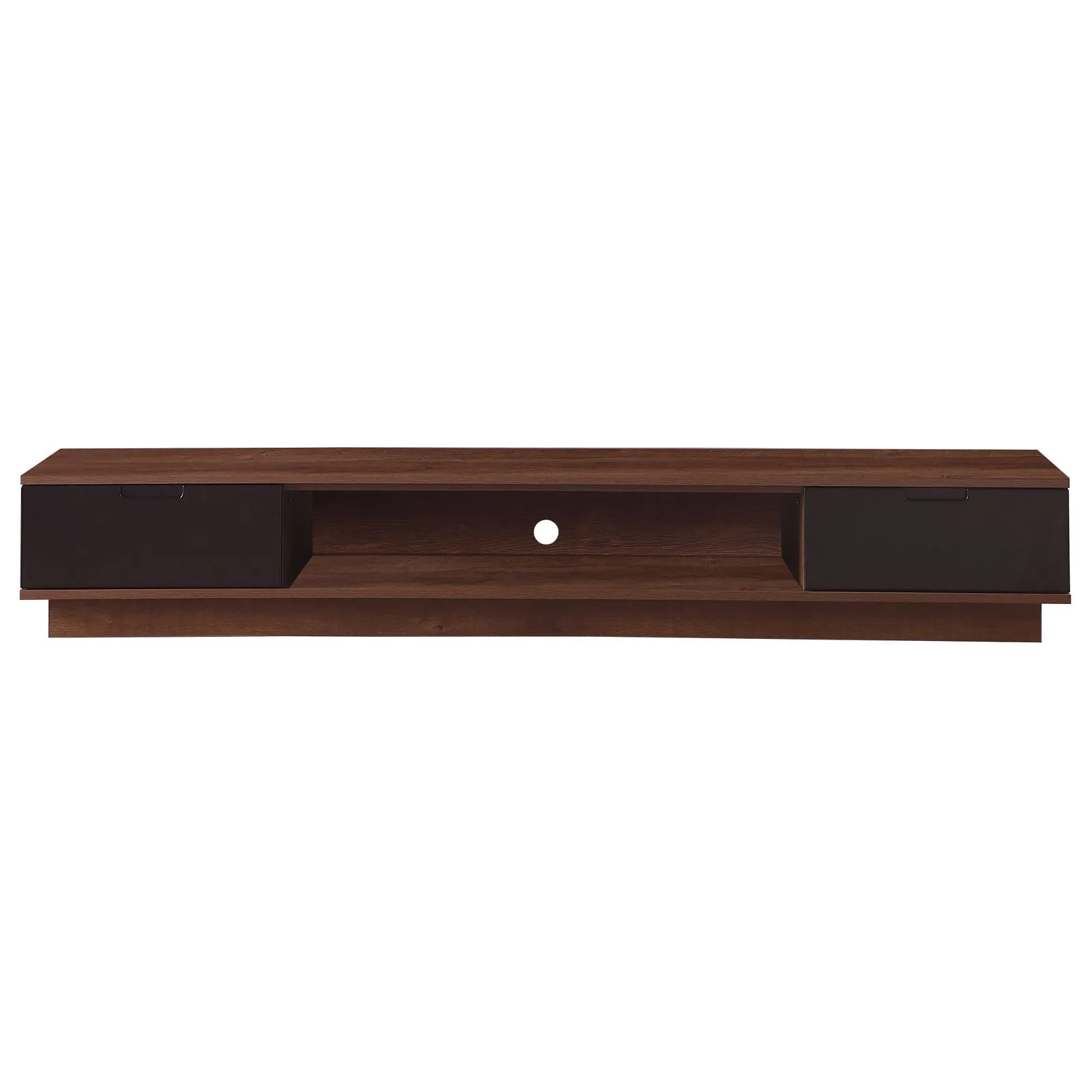 DELUX 200cm, Low Line, TV Unit, Dark Oak by Tauris™
