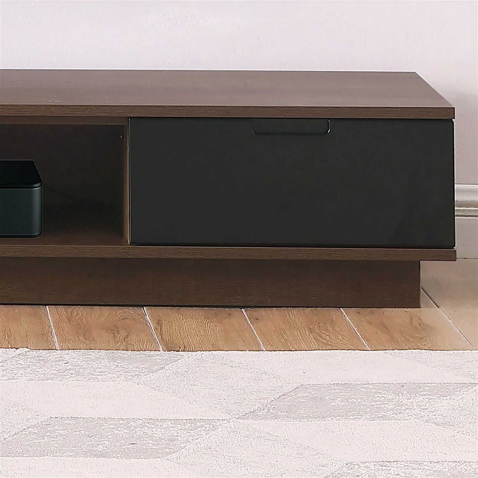 DELUX 200cm, Low Line, TV Unit, Dark Oak by Tauris™