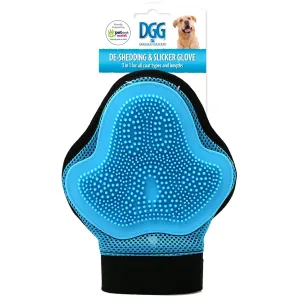 DGG 3-in-1 Deshedding & Slicker Glove