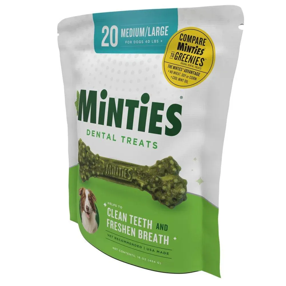 Dog Dental Bone Treats 20 Count