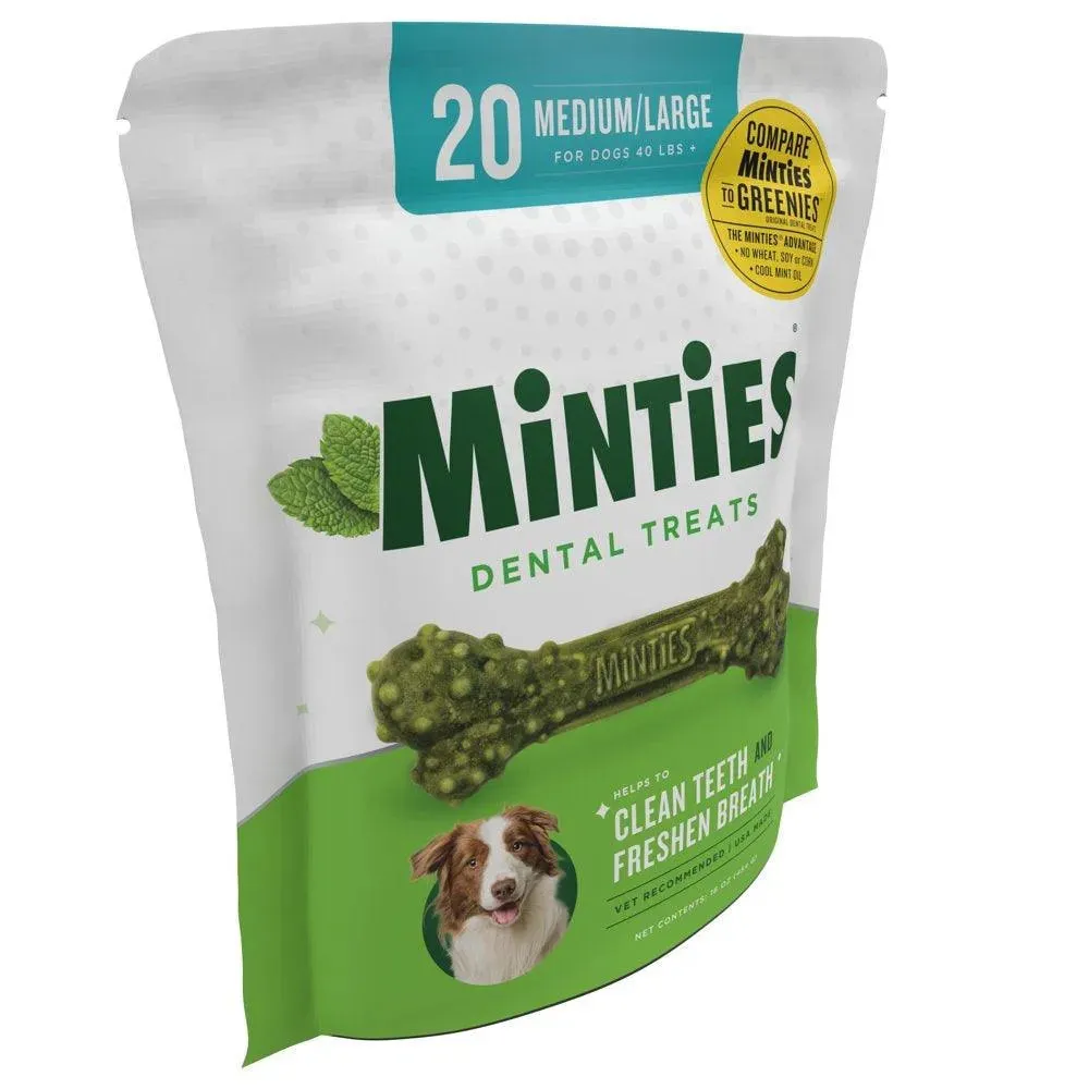 Dog Dental Bone Treats 20 Count