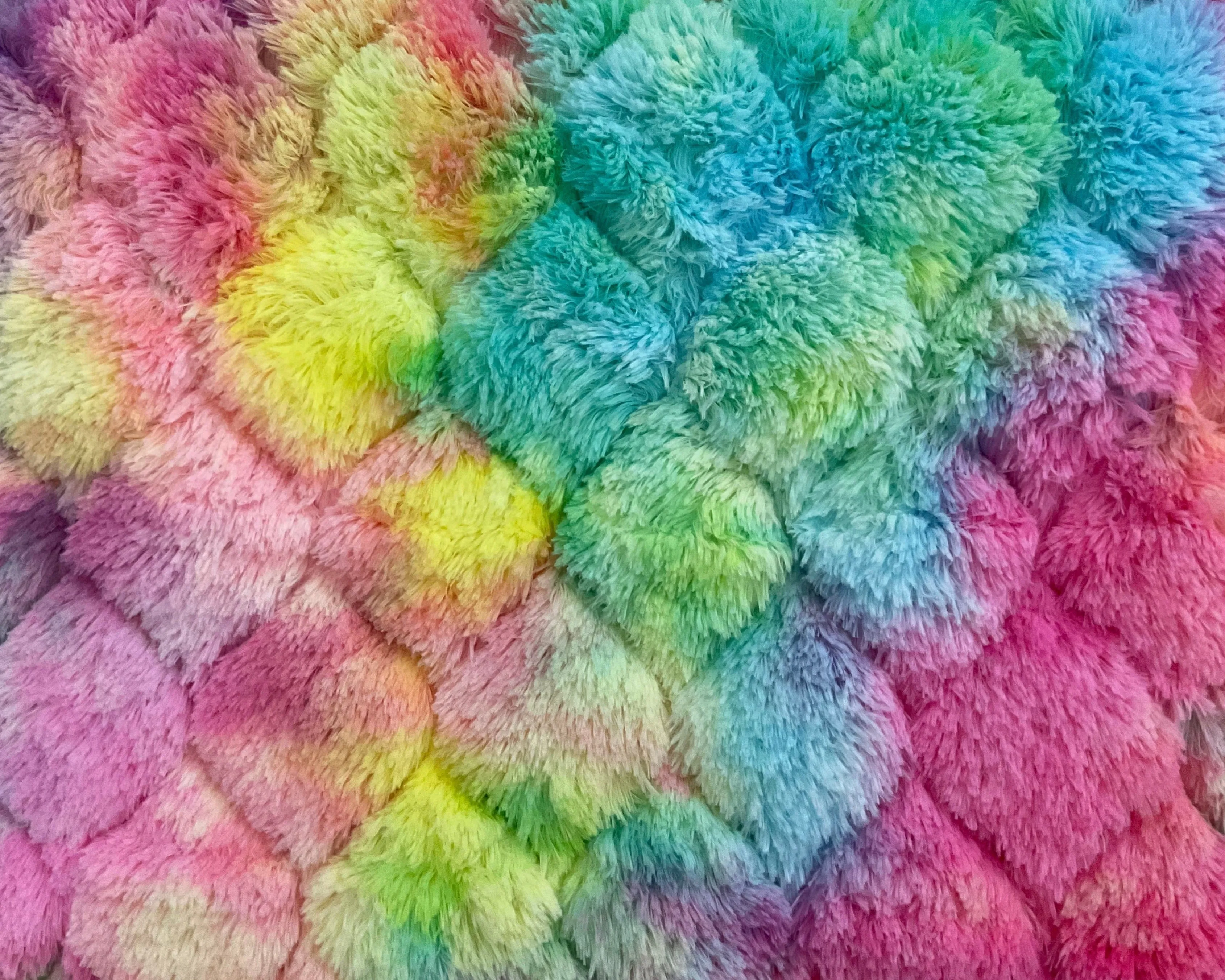Donut Bed Minky Tie Dye