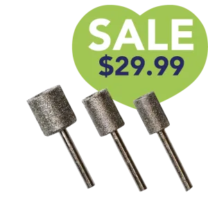 Dremel Diamond Tip Set of 3 - Small, Medium and Jumbo
