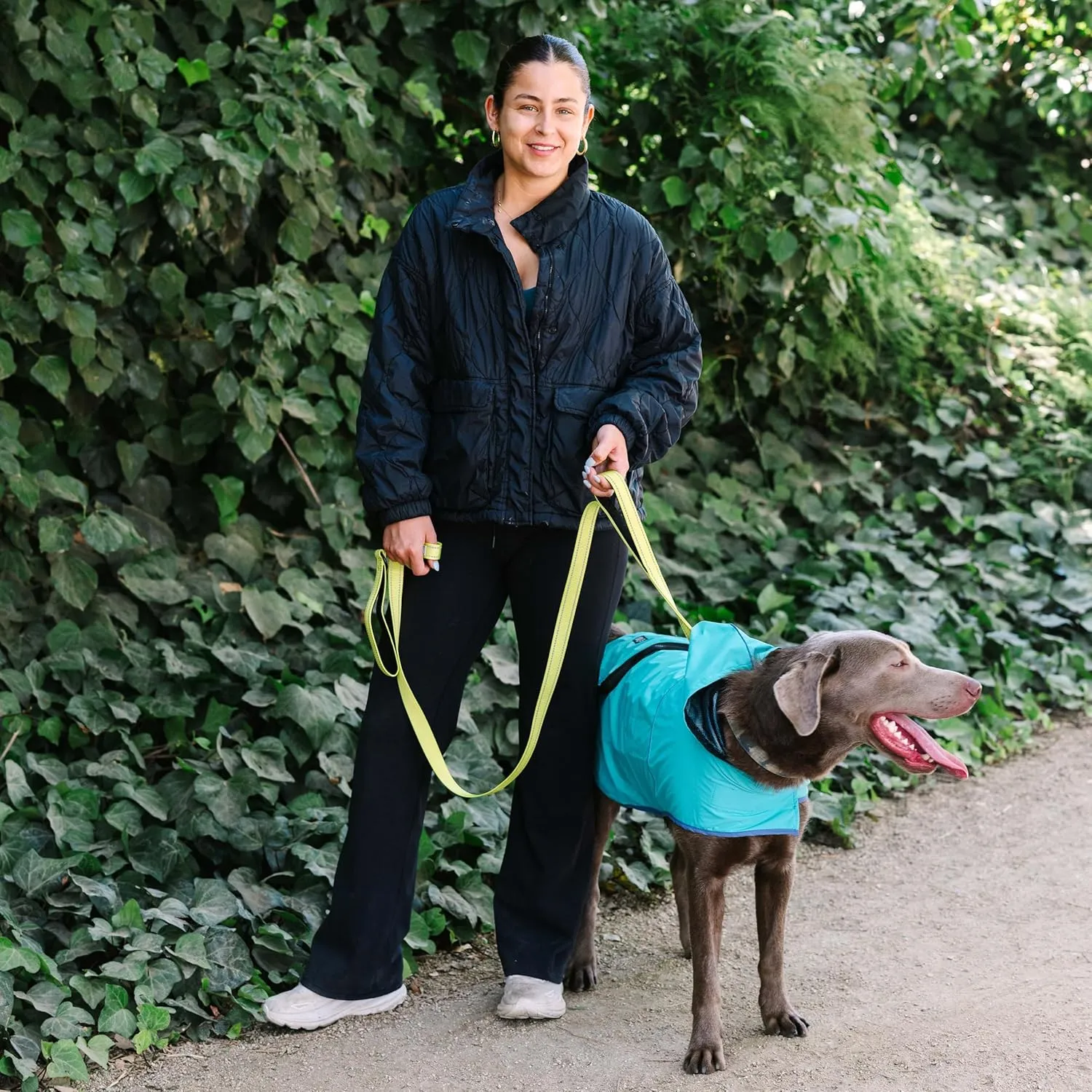 Eddie Bauer Flat Reflective Dog Leash - 6 ft.