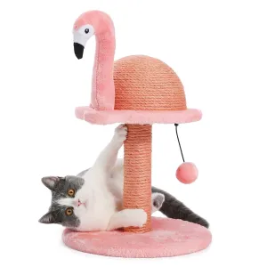Flamingo Cat Scratching/ Post / Tree / Pole - Pink