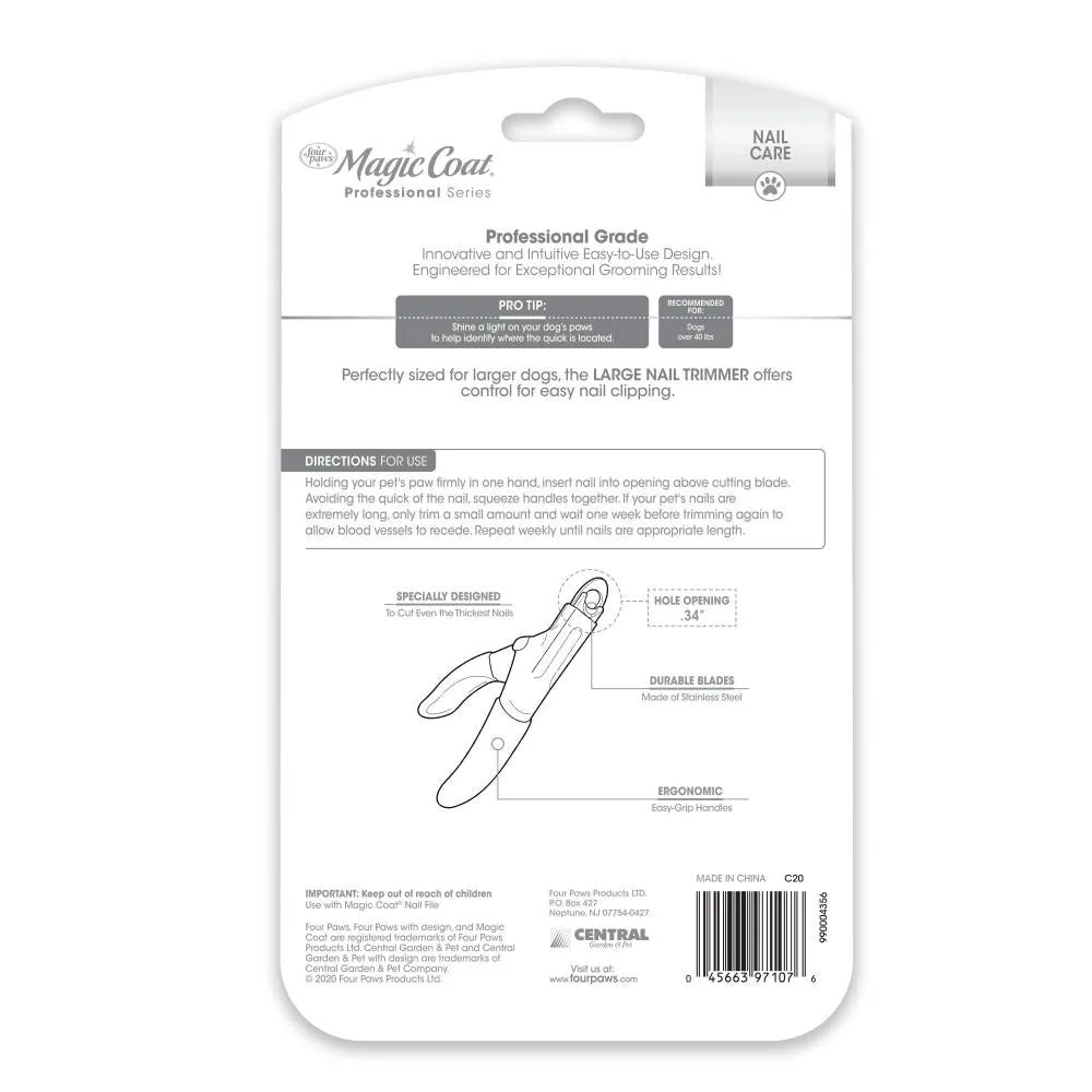 Four Paws Magic Coat Professional Series Nail Trimmer For Dogs Large