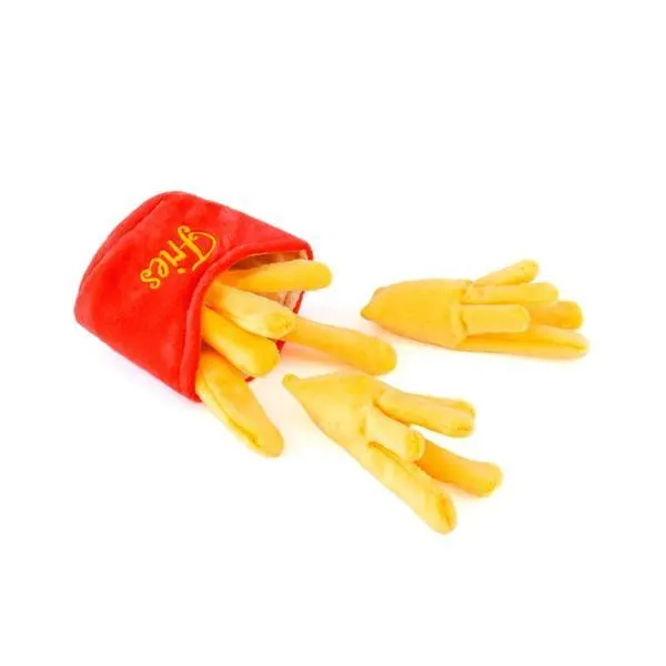 Fries Plush & Squeaky Dog Toy