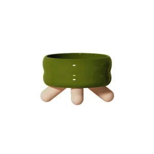 Injoya Gulu Green Pet Water Bowl  16.3 cm