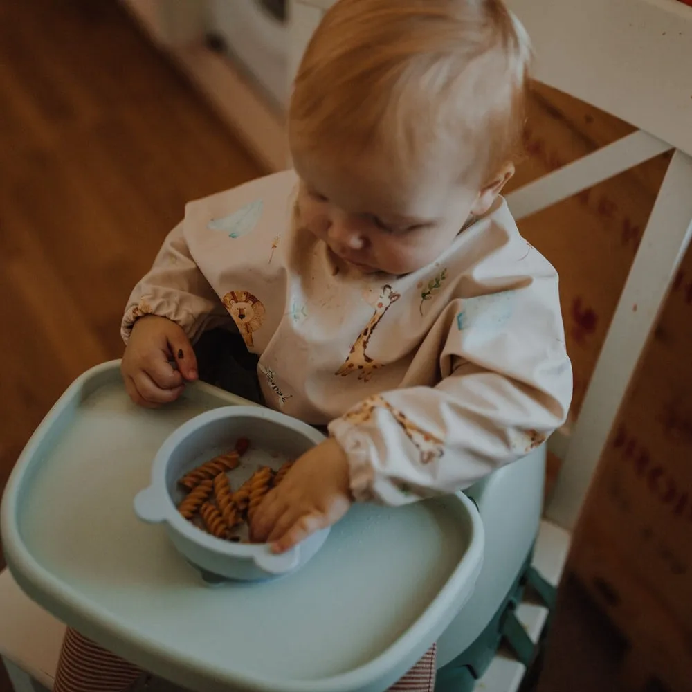 JBØRN Silicone Bowl and Spoon | Weaning Set | Personalisable