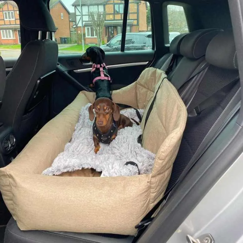 Julibee UltraSoft Large Dog Car Bed