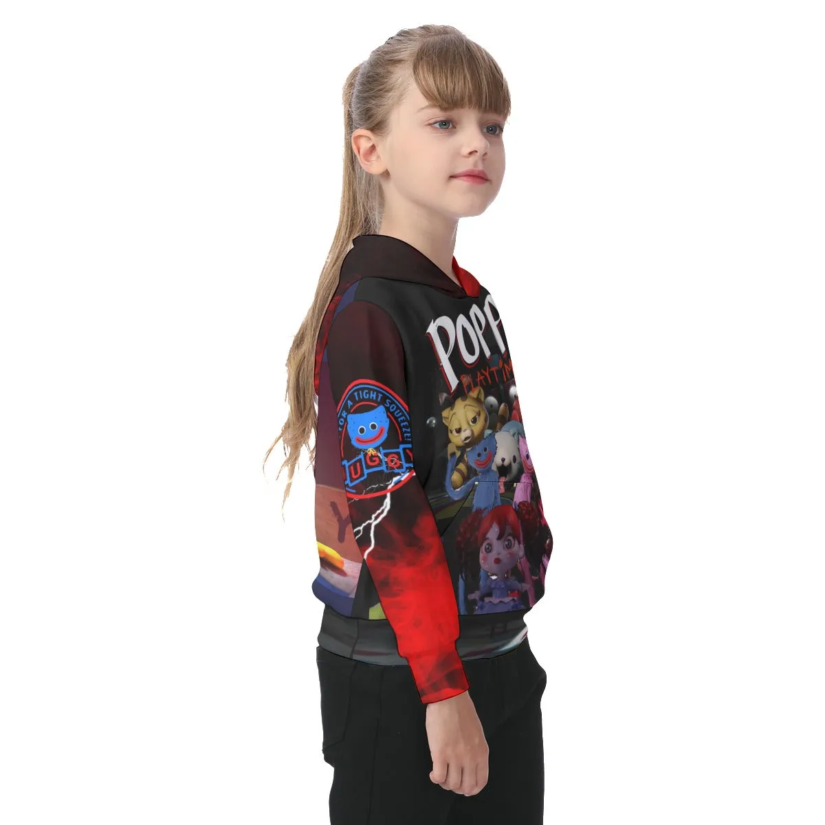 Kid's Huggy Wuggy Poppy Playtime Hoodie