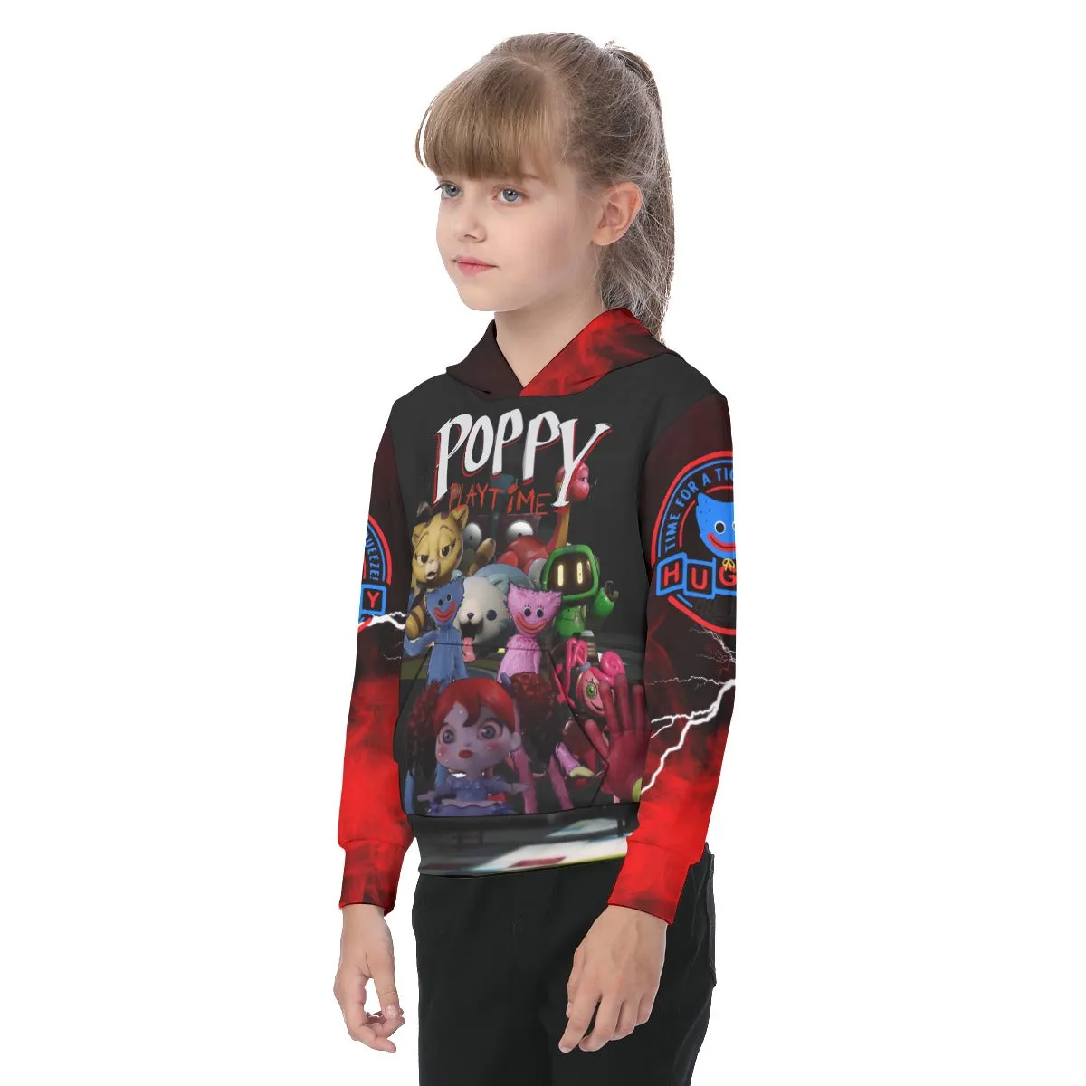 Kid's Huggy Wuggy Poppy Playtime Hoodie