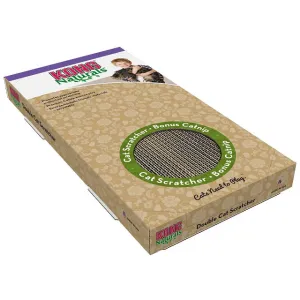 KONG Naturals Double Wide Cardboard Cat Scratcher