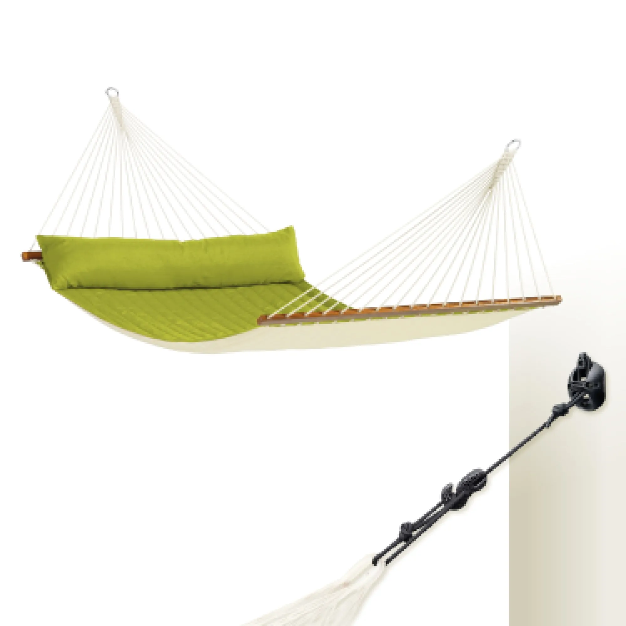 LA SIESTA Alabama Spreader Bar Hammock (Kingsize - W 140 cm)