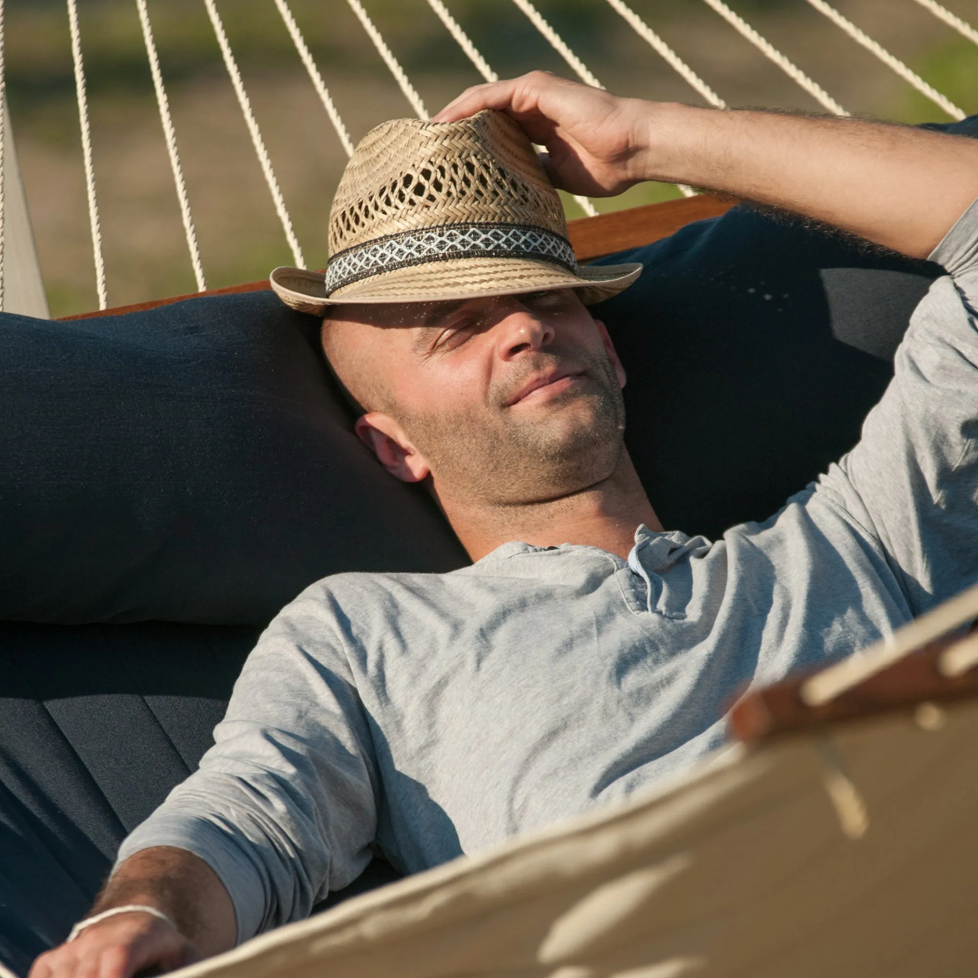 LA SIESTA Alabama Spreader Bar Hammock (Kingsize - W 140 cm)