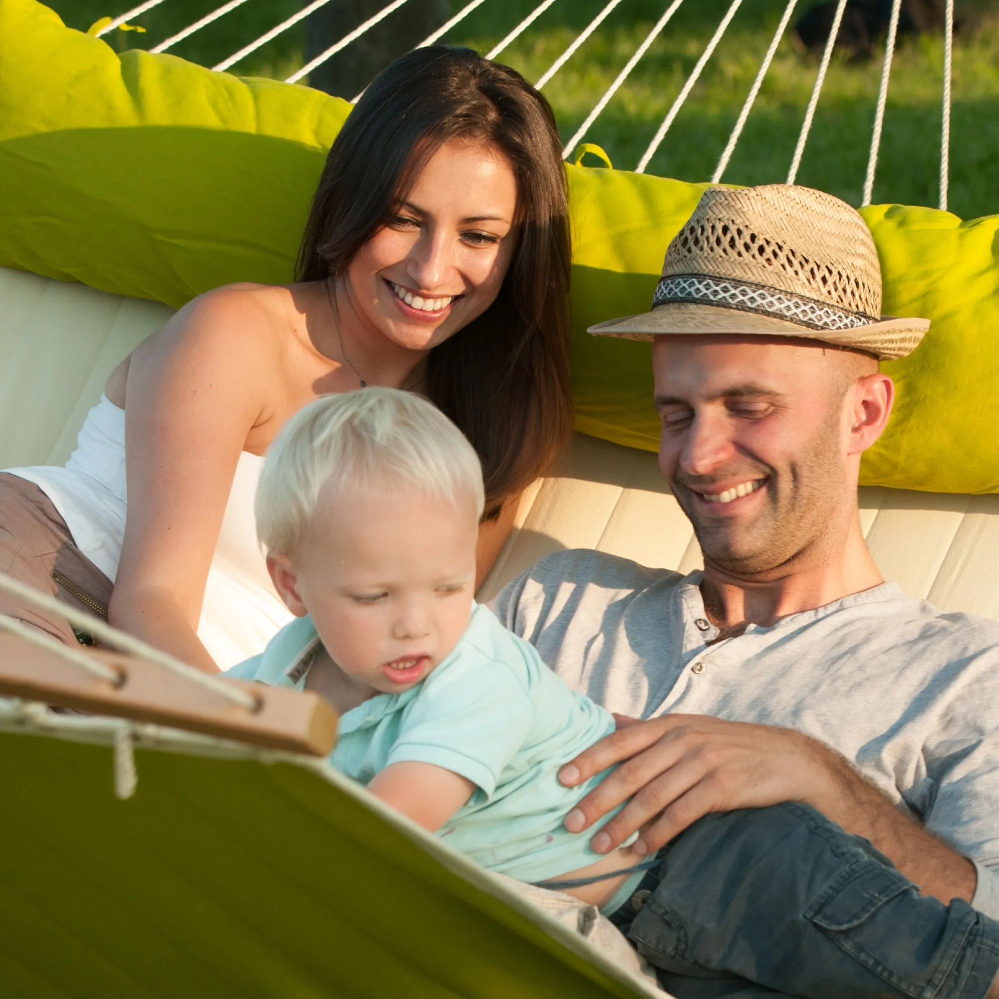 LA SIESTA Alabama Spreader Bar Hammock (Kingsize - W 140 cm)