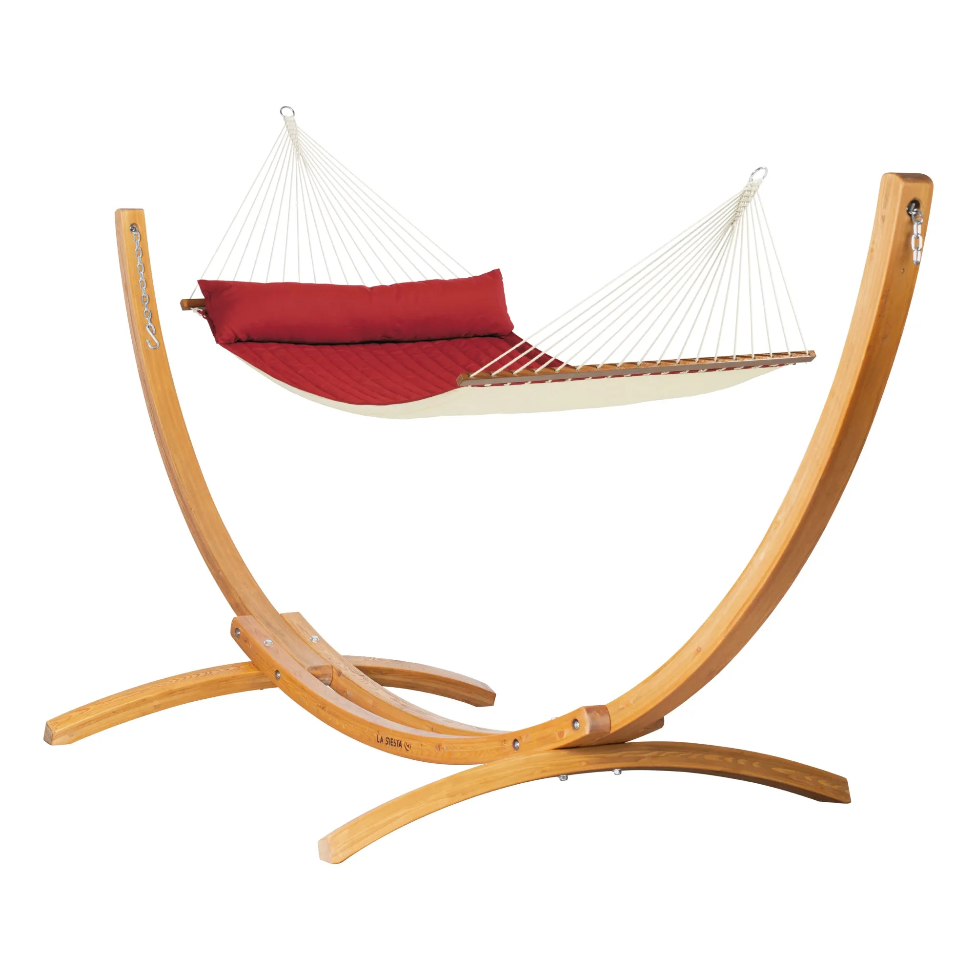 LA SIESTA Alabama Spreader Bar Hammock (Kingsize - W 140 cm)
