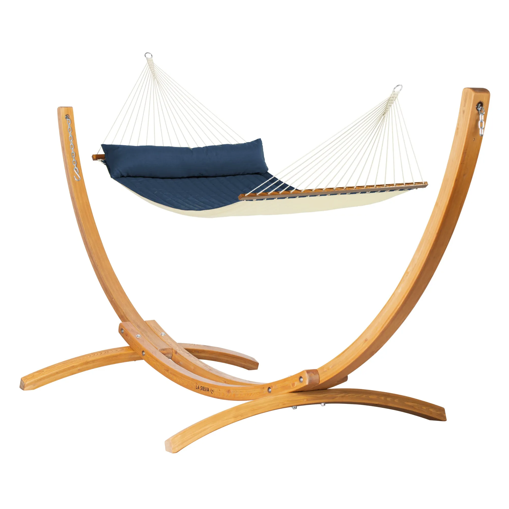 LA SIESTA Alabama Spreader Bar Hammock (Kingsize - W 140 cm)