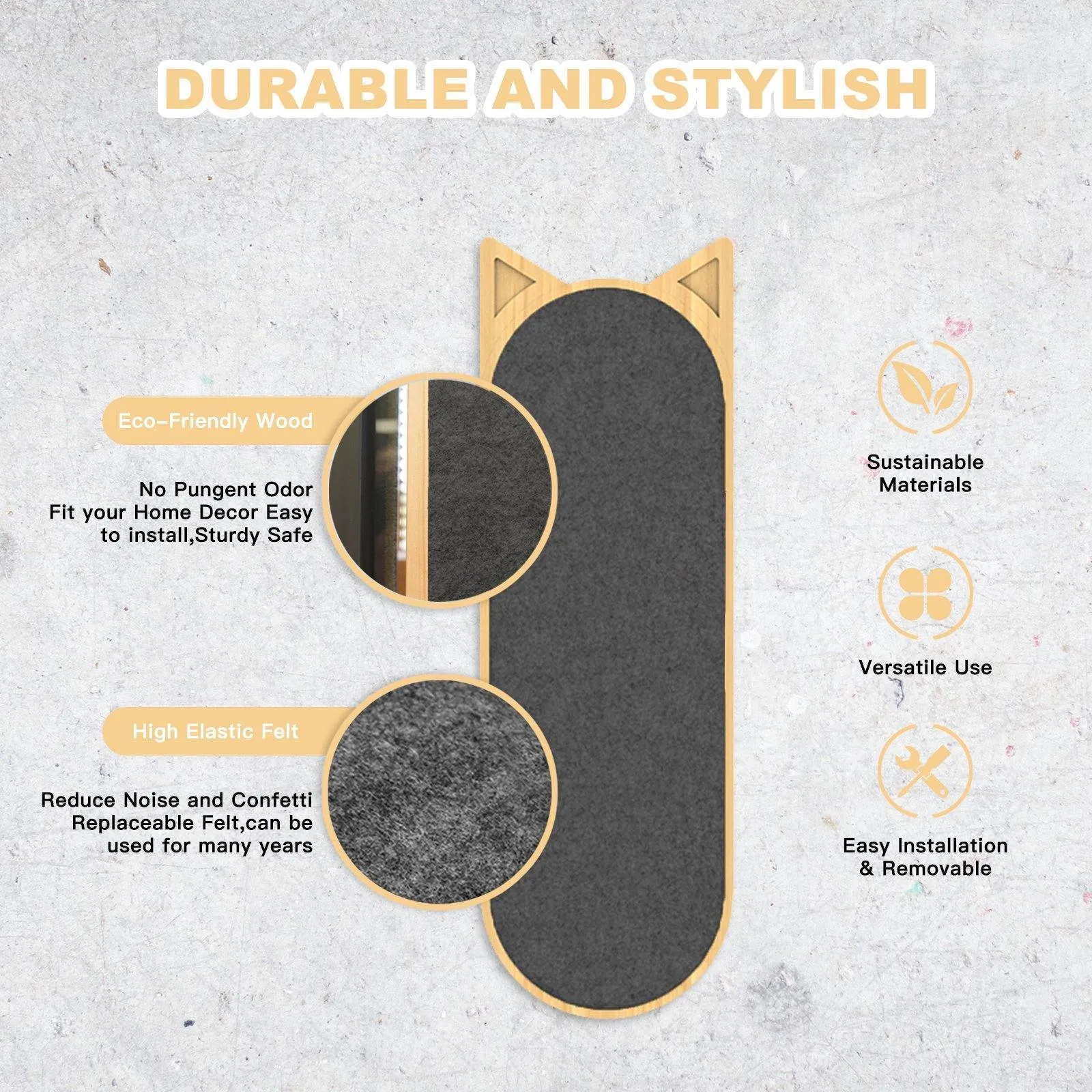 Laifug Wall Cat Scratcher