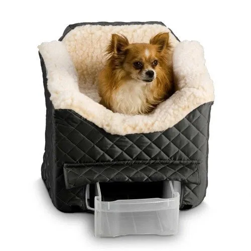 Lookout II Dog Car Seat With Storage Tray in Many Colors