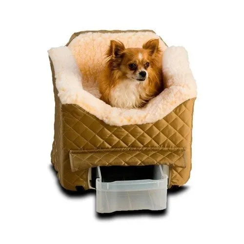 Lookout II Dog Car Seat With Storage Tray in Many Colors