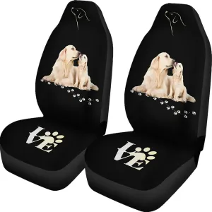 Love Dog Car Seat Covers | Dog Seat Cover For Car Black