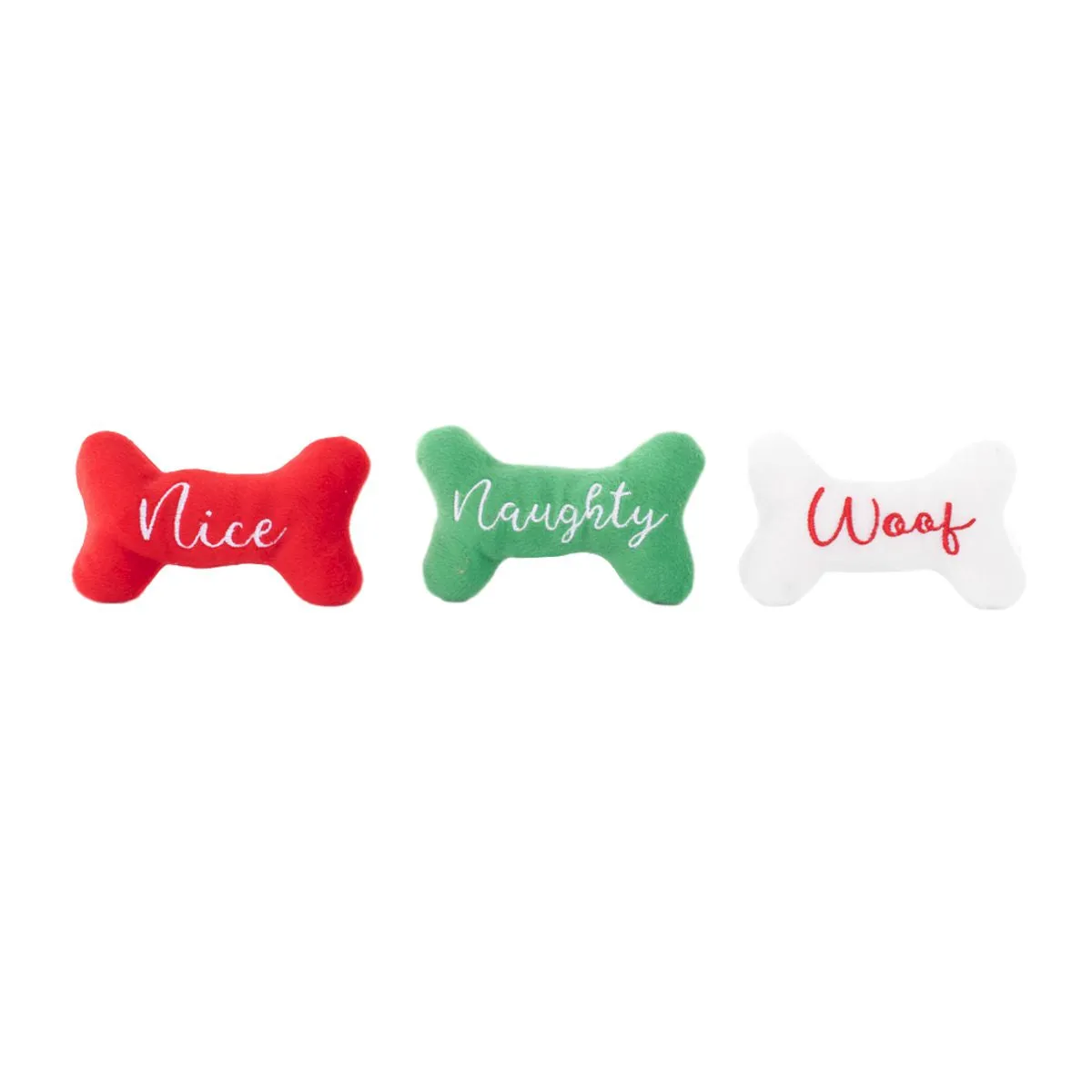 Naughty or Nice Stocking Burrow Dog Toy Puzzle