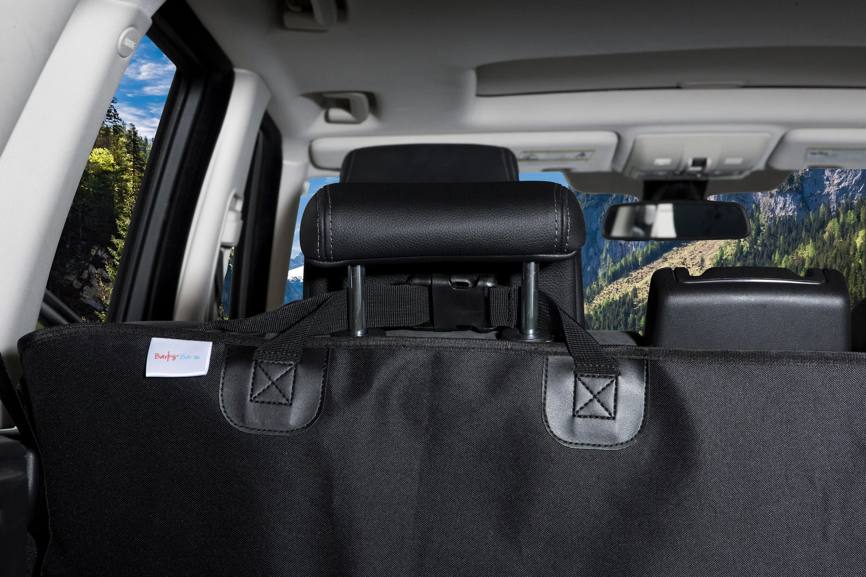 Original Pet Cargo Cover & Liner For Dogs - 80 x 52 Black, Water Resistant, Machine Washable & Nonslip Backing With Bumper Flap Protection- For Cars, Trucks & SUV
